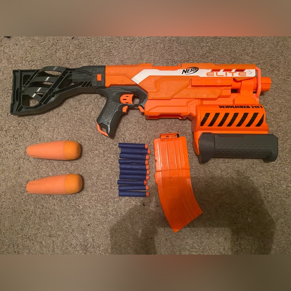 Nerf Elite Demolisher 2-in-1 Blaster